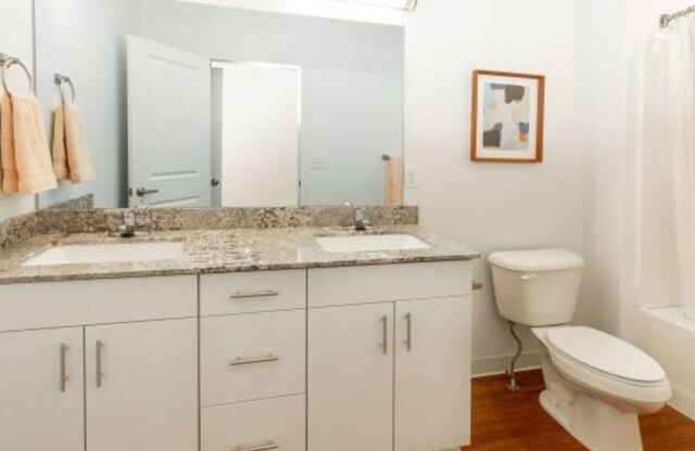 En Suite Bathroom at Parc View Apartments & Townhomes, Midvale, Utah