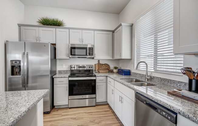 Kitchen with appliances at Avilla Enclave, Arizona, 85212