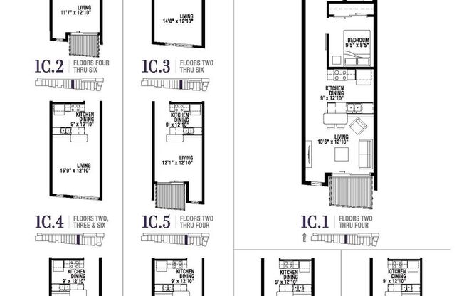 1 bed, 1 bath, 660 sqft, $1,658, Unit 312