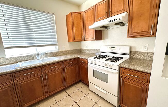 Cozy two-story property tucked into a gated community in the heart of Las Vegas.