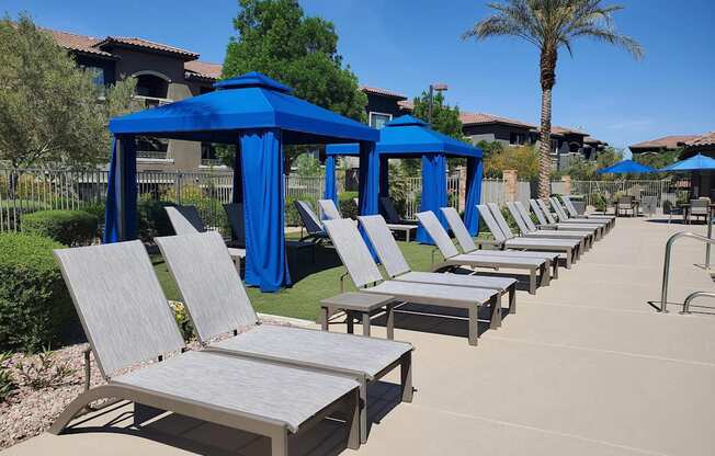 Poolside Sundecks at The Paramount by Picerne, Nevada