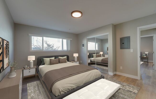 3 beds, 3 baths, 1,070 sqft, $4,095, Unit 101