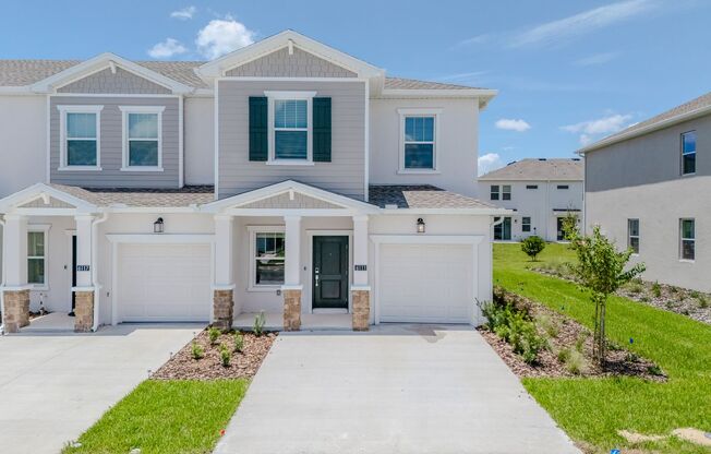 Brand New 3 bed/2.5 Townhome For Rent in Wellness Ridge at Clermont!