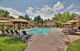 Resort Inspired Pool at Casa Alberta Apartments, Sunnyvale, 94087