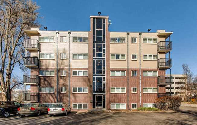 Building Spacious Parking Lot at Scandia Apartments