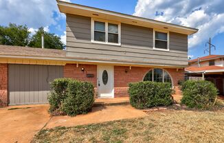 4 bed,2 bath home in OKC