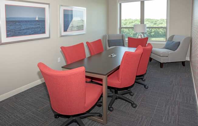 Conference Room at Lake Jonathan Flats, Chaska, Minnesota