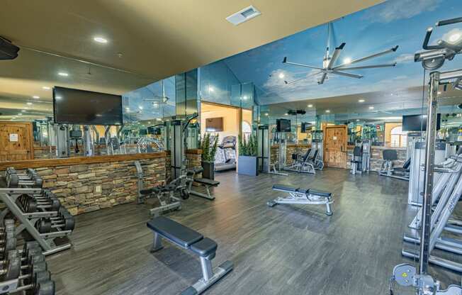 Fitness Center | Reserve at Pelham | Luxury Apartments in Pelham, AL