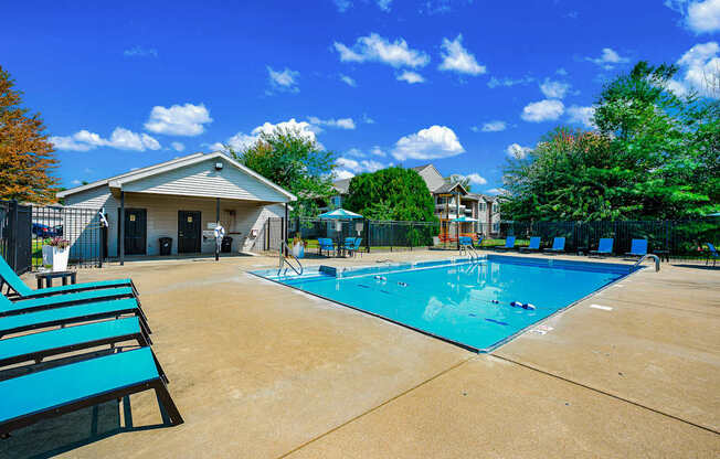 Outdoor Pool with Sundeck