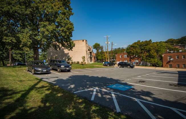 Clermont Apartments Parking Lot