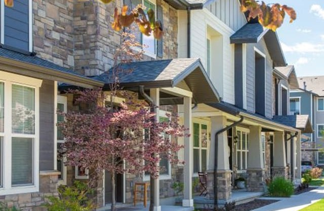 Elegant Exterior View at Parc at Day Dairy Apartments and Townhomes, Draper, UT, 84020