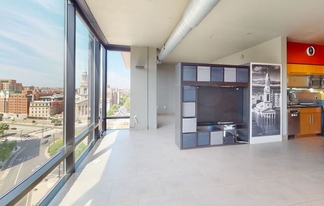 Modern & Sleek One Bedroom Plus Office/Den Apartment W/Views, Two Parking Spaces,  Two Bathrooms, Pets Welcomed, & Much More
