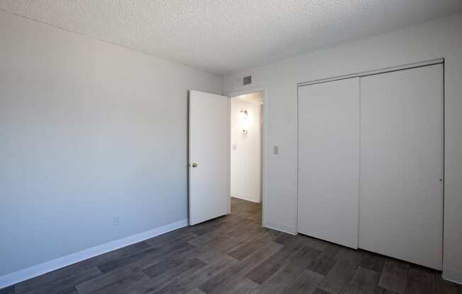 Bedroom at Acacia Hills Apartments in Tucson Arizona