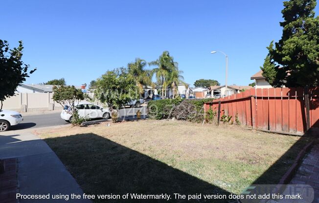 4 bed, 2 Bath Home With Fenced Yard and attached 2 Car Garage