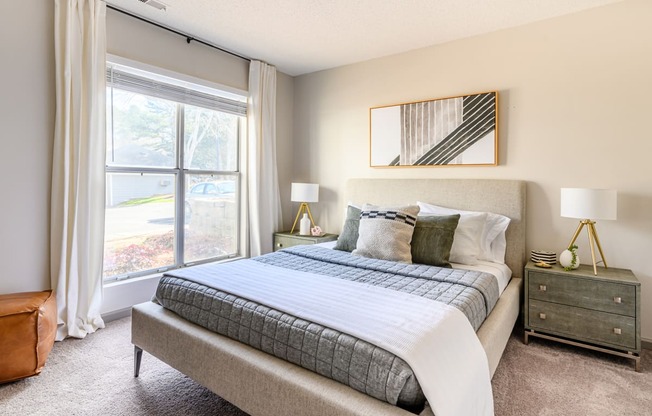 Retreat at McAlpine Creek - Bedroom with Large Window