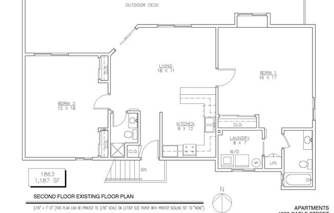 2 beds, 2 baths, 1,187 sqft, $4,295