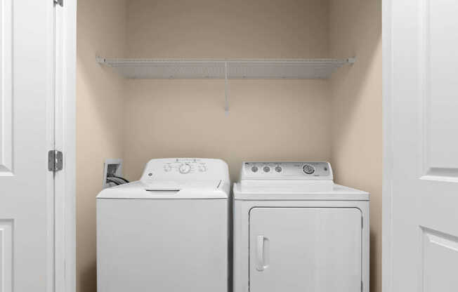In-home Washer and Dryer
