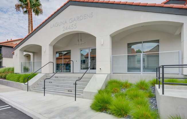 a picture of the front of the laguna gardens class a office building  at Laguna Gardens Apts., Laguna Niguel, CA, 92677