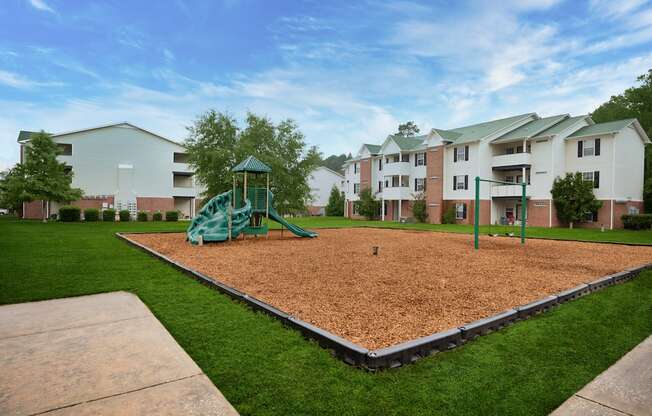 our apartments have a playground and a play area for kids