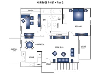 2 beds, 2 baths, $3,035