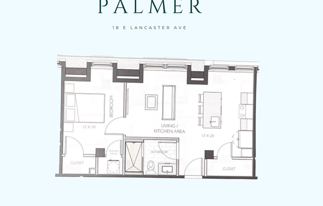 1 bed, 1 bath, 590 sqft, $1,648, Unit PH-08