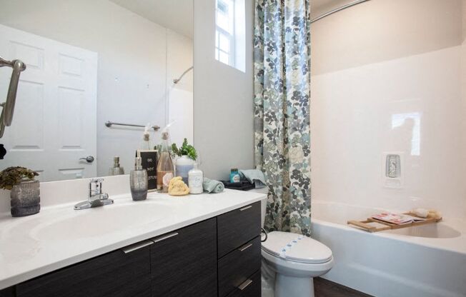 Bathroom at San Vicente Townhomes in Phoenix AZ