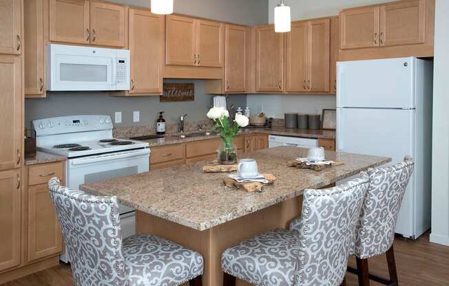 Beautifully Executed Dining Ware at The Legends of Columbia Heights 55+ Living, Columbia Heights, MN, 55421