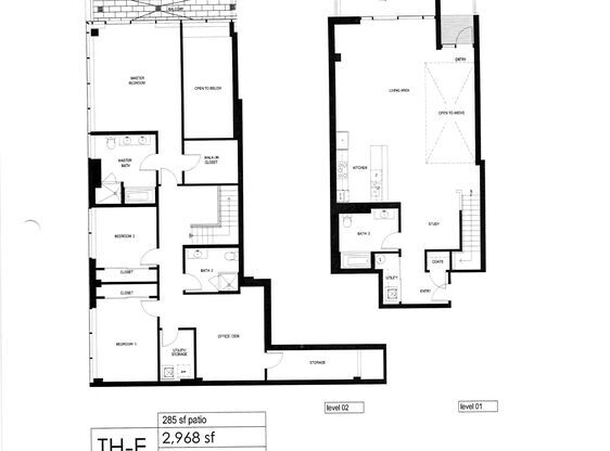 3 beds, 3 baths, 2,968 sqft, $7,300, Unit 105