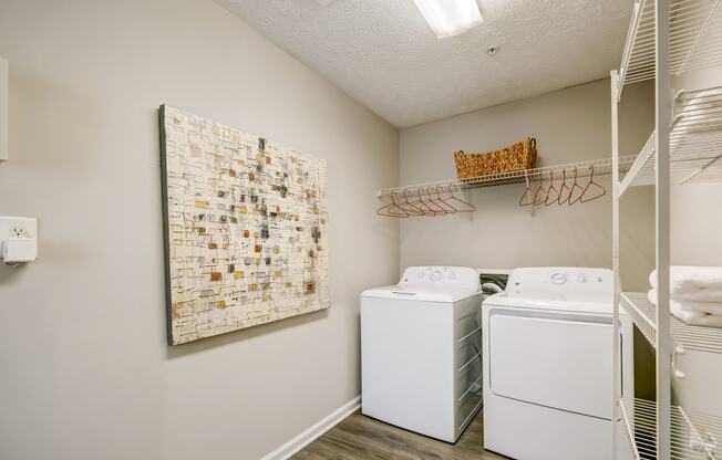 In Home Full Size Washer And Dryer at The Veranda, Lawrenceville, Georgia