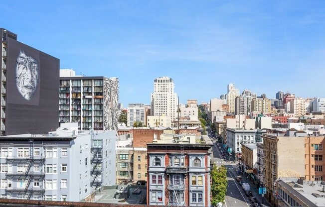 View of neighborhood