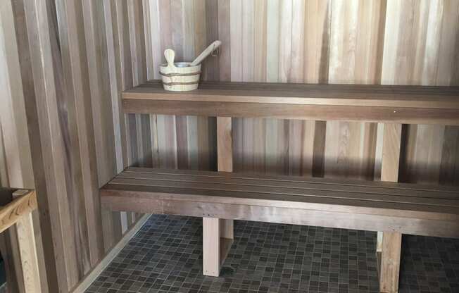 Sauna at Latitude 46, North Dakota