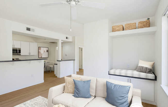 Living Room with Hard Surface Flooring