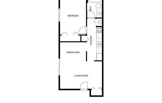 1 bed, 1 bath, 800 sqft, $899, Unit 835 - 05