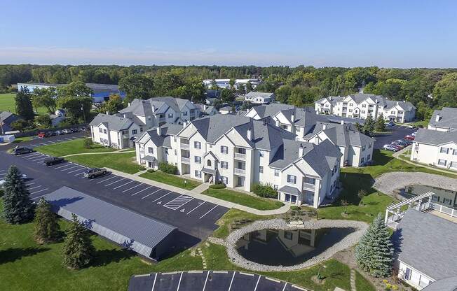 Ariel View of the Quail Hollow Community