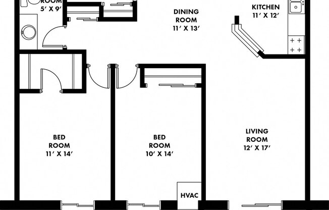 2 beds, 1 bath, 1,016 sqft, $1,450