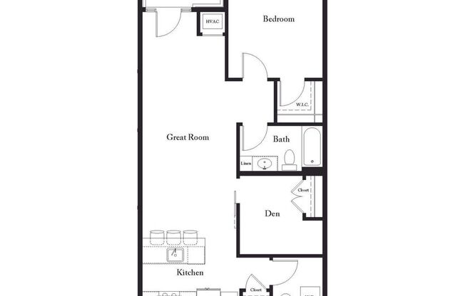 1 bed, 1 bath, 883 sqft, $2,095, Unit 121