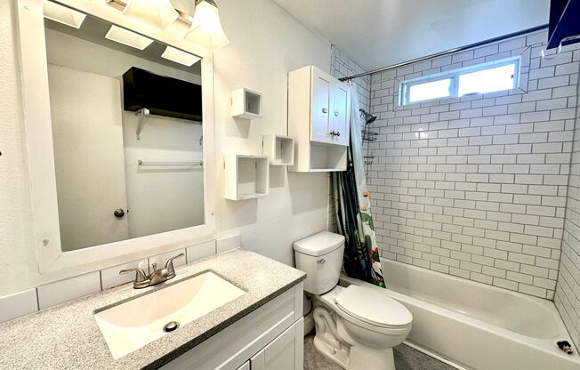 Three bedroom home with large fenced yard