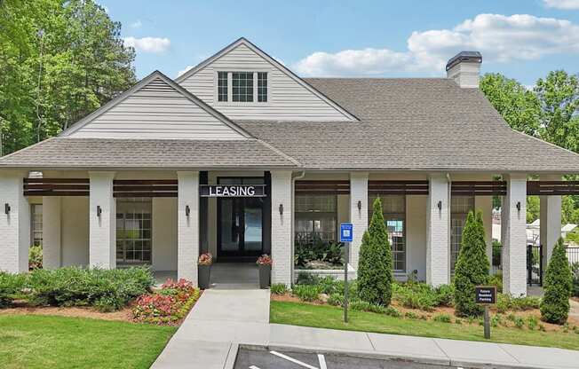 leasing office and resident clubhouse