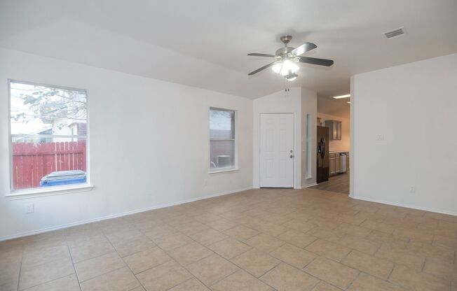 Nestled in Round Rock neighborhood.