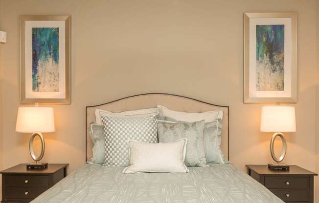 Well Lite Bedroom at The Pavilions by Picerne, Las Vegas, NV, 89166