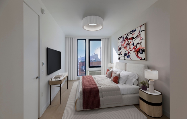 2 beds, 2 baths, $4,053, Unit 5-E