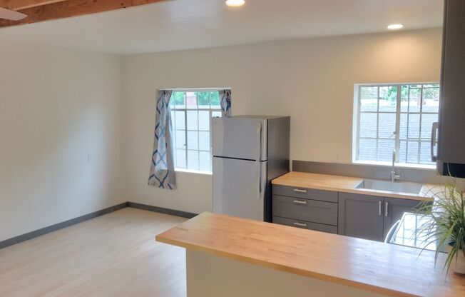 Sunnyside/Belmont 3rd Flr Studio with Garage - Modern Upgrades in a Character-Rich Building