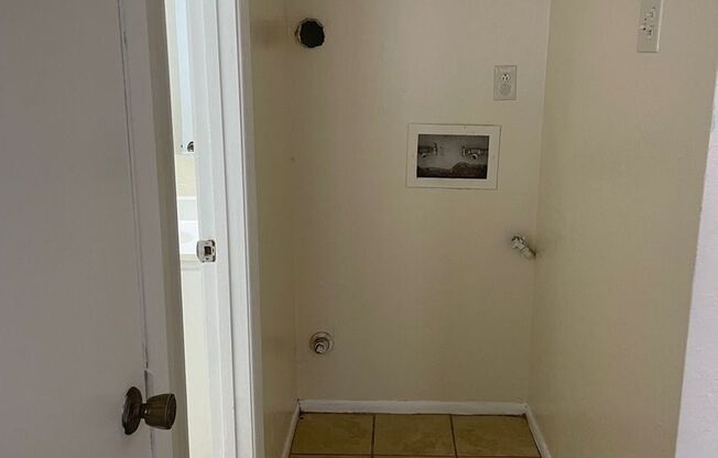 Two bedroom units with washer dryer hookups.