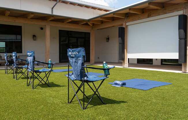 Outdoor Entertainment Areas at The Artesian at Bee Cave