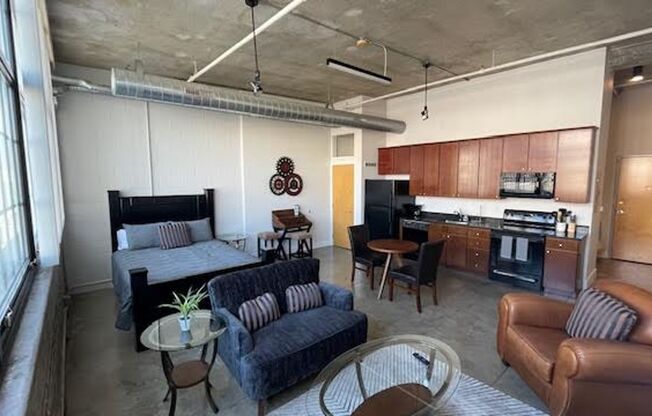 Studio, 1 bath, 610 sqft, $1,450, Unit 110-602