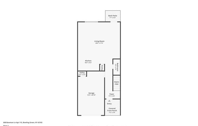 2 beds, 2.5 baths, 1,305 sqft, $1,225, Unit 109