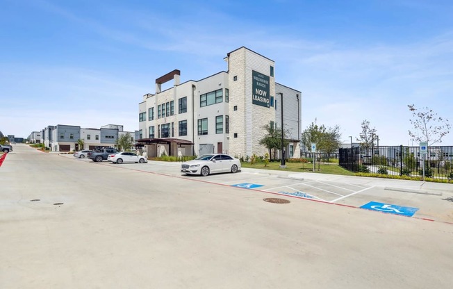 exterior shot of amenity building