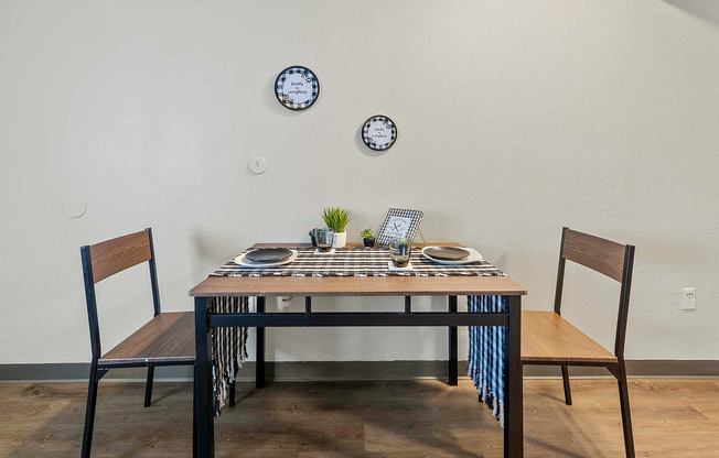 Experience intimate dining in this charming nook, perfect for cozy meals.