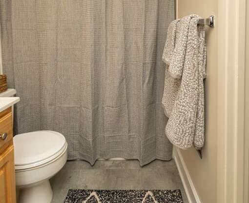 Bathroom with toilet