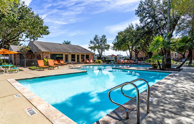 Pool View at The Reserve at City Center North, Houston